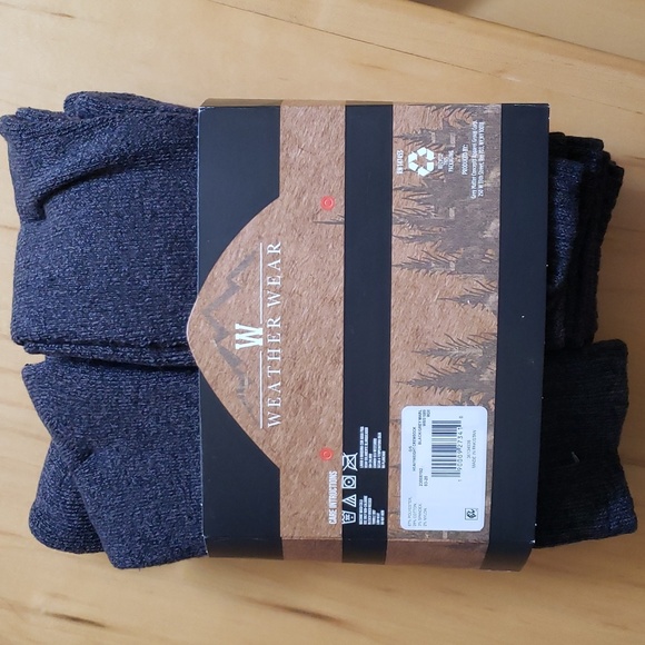 Mens Weather Wear Heavyweight Boot Socks - Picture 2 of 3